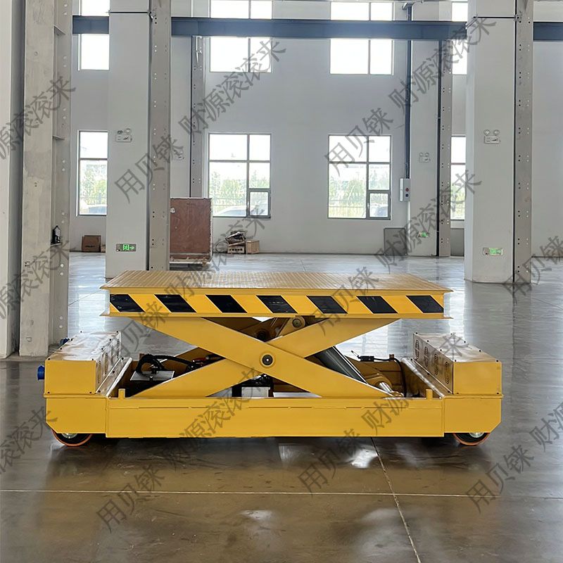 自行走升降車 舵輪搬運(yùn)升降平車